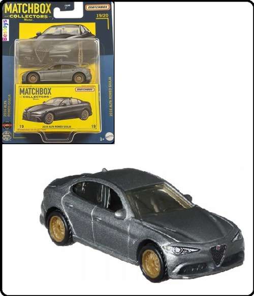 Matchbox Diecast Model Car 2021 Collectors Alfa Romeo Giulia 2016 1/64 scale new in pack