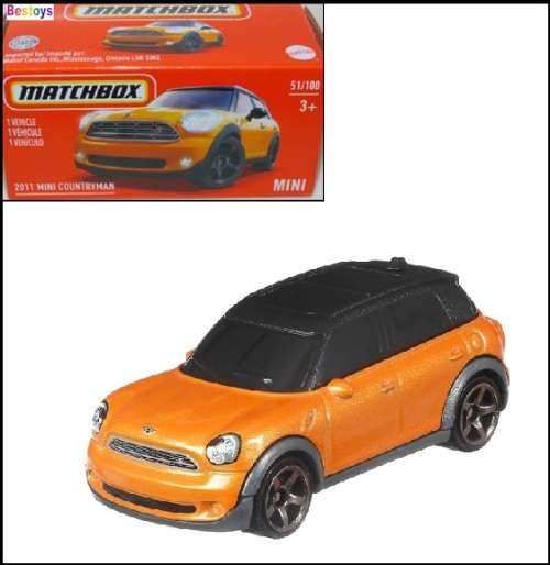 Matchbox Diecast Model Car Power Grab 2021 51 / 100 Mini Countryman 2011 1/64 scale  new in pack