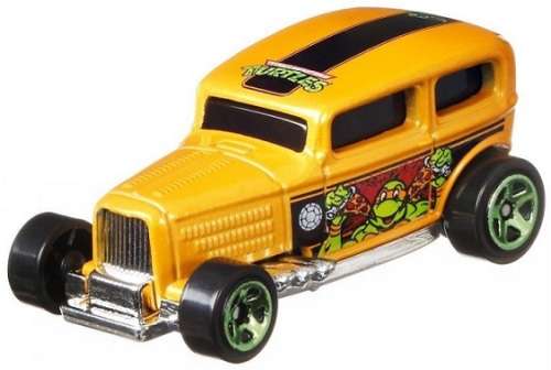 Hotwheels Hot Wheels Diecast Model Car Nickelodeon Teenage Mutant Ninja Turtles Midnight Otto Michel
