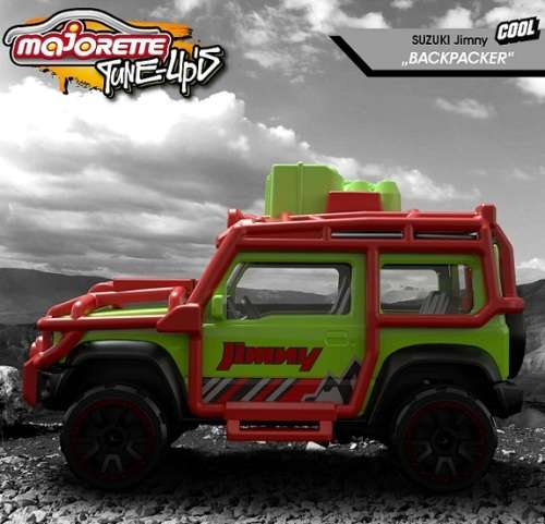 Majorette Diecast Model Car Tune Ups Suzuki Jimny + body kit + decals 1/64 scale new in pack