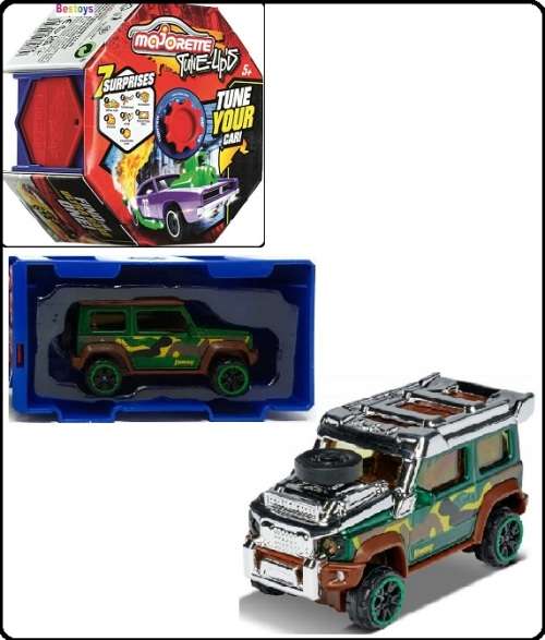 Majorette Diecast Model Car Tune Ups Suzuki Jimny + body kit + decals 1/64 scale new in pack