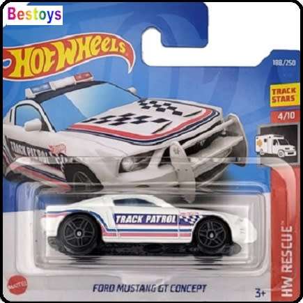 Hotwheels Hot Wheels Diecast Model Car 2022 188 / 250 Ford Mustang GT Concept `Track Patrol` Rescue