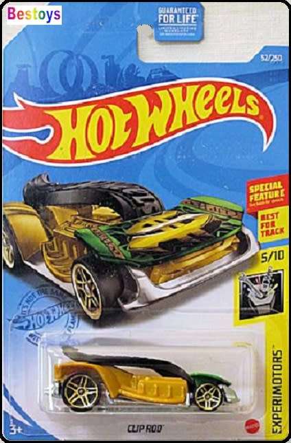 Hotwheels Hot Wheels Diecast Model Car 2021 52 / 250 Clip Rod Money Holder Experimotors new in pack