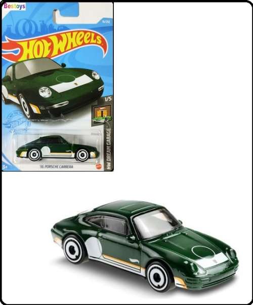 Hotwheels Hot Wheels Diecast Model Car 2021 16 / 250 Porsche Carrera 1996 Dream Garage 1/64 scale
