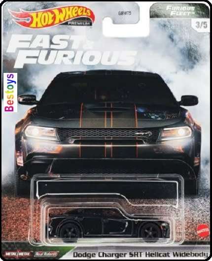 Hot Wheels Fast & Furious Furious Fleet Set Ford Mustang Land Rover Honda S2000 Jeep Gladiator Dodge