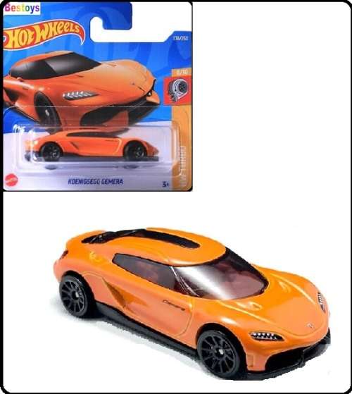 Hotwheels Hot Wheels Diecast Model Car 2022 138 / 250  Koenigsegg Gemera Turbo 1/64 scale new in pac