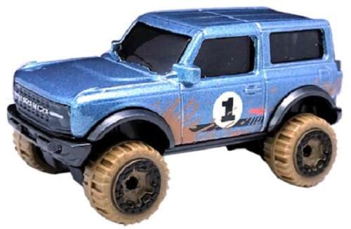 Hotwheels Hot Wheels Diecast Model Car 2022 68 / 250 Ford Bronco 2021 Mud Studs 1/64 scale new