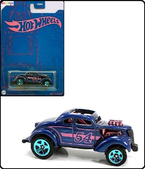 Hotwheels Hot Wheels Diecast Model Car 54th Anniv Pass N Gasser No 54 1/64 scale new in pack