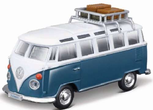 Maisto Diecast Model Car Weekenders VW Volkswagen Kombi Samba Bus T 1 T1 + roofrack 1/43 scale new