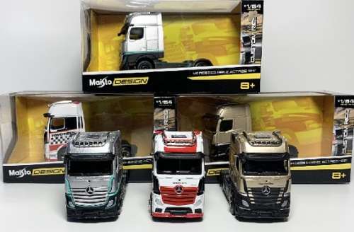 Maisto Model Truck Design Series Custom Rigs Mercedes Benz Actros 1851 1/64 scale