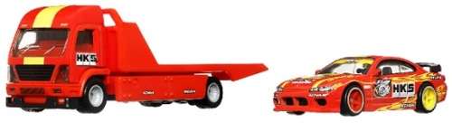 Hotwheels Hot Wheels Diecast Model Car Culture Team Transport Nissan Silvia S15 + Aero Lift `HKS` Tr