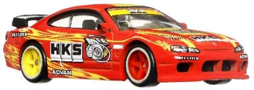 Hotwheels Hot Wheels Diecast Model Car Culture Team Transport Nissan Silvia S15 + Aero Lift `HKS` Tr