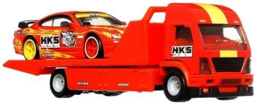 Hotwheels Hot Wheels Diecast Model Car Culture Team Transport Nissan Silvia S15 + Aero Lift `HKS` Tr