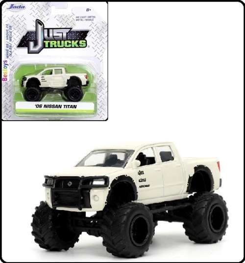 JADA Diecast Model Car Trucks Series Nissan Titan Pickup 2006 1/64 scale new in pack