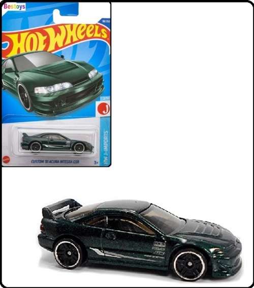 Hotwheels Hot Wheels Diecast Model Car 2022 98 / 250 Honda Acura Integra Custom GSR 2001 J Imports