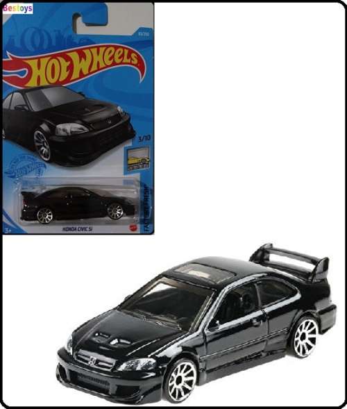 Hotwheels Hot Wheels Diecast Model Car 2021 63 / 250  Honda Civic Si 1/64 scale new in pack