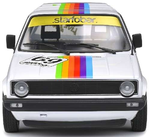 Solido Diecast Model Car S1803504 VW Volkswagen Caddy Mk 1 Mk1 Pickup 1982 with canopy `Apple` 1/18