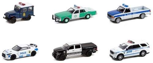 Greenlight Diecast Model Car Hot Pursuit Police Chevy Chevrolet Caprice 1989 San Diego County Sherif