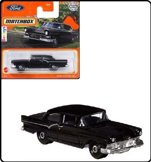 Matchbox Diecast Model Car 2022 10 / 100 Ford Custom 300 1/64 scale new in pack