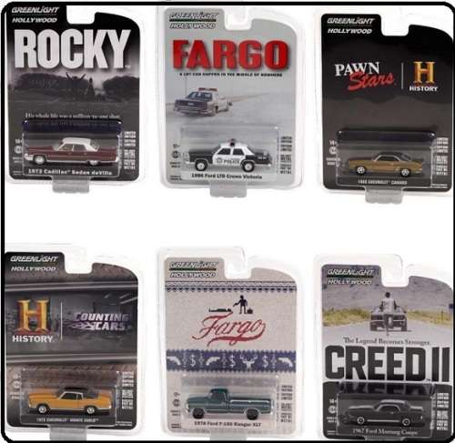 Greenlight Diecast Model Car Hollywood Ford Mustang Coupe 1967 Creed 2 Movie Film TV 1/64 scale new