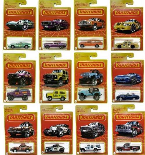 Matchbox Diecast Model Car Retro Chevy Chevrolet Stepside Pickup 1975 1/64 scale new in pack