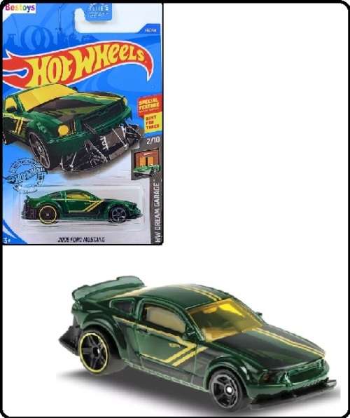 Hotwheels Hot Wheels Diecast Model Car 2020 19/250 Ford Mustang 2005 Dream Garage 1/64 scale new