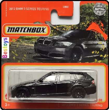Matchbox Diecast Model Car 2022 58 / 100 BMW 3 Series Touring Stationwagon 2012 1/64 scale new