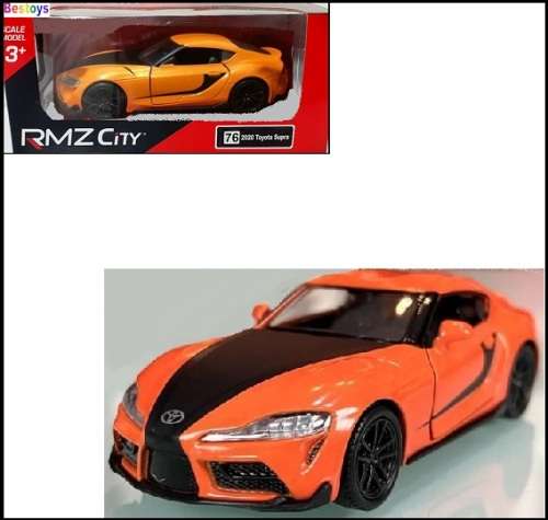 RMZ Diecast Model Car 76 Toyota Supra 2020 1/36 scale new in pack