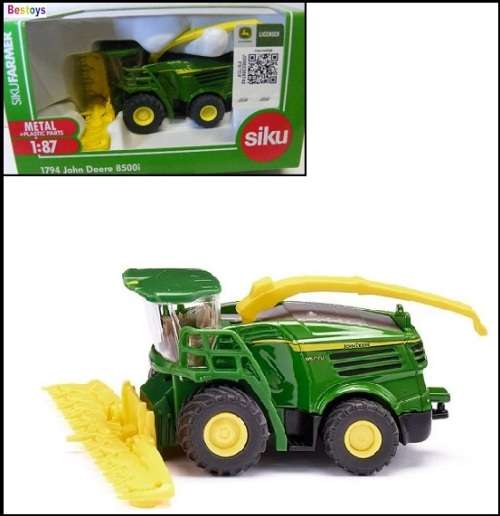 SIKU Diecast Model 1794 John Deere 8500i Combine Harvester 1/87 HO railway scale new in pack