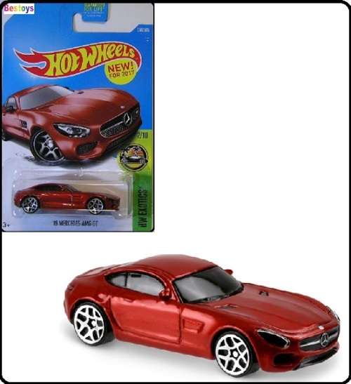 Hotwheels Hot Wheels Diecast Model Car First Ed 2017 338 / 365 Mercedes Benz AMG GT 2015 Exotics