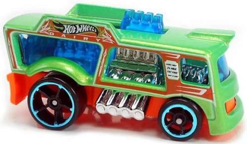 Hotwheels Hot Wheels Diecast Model Car 2019 18 / 250 Chill Mill Truck Fast Foodie new in pack