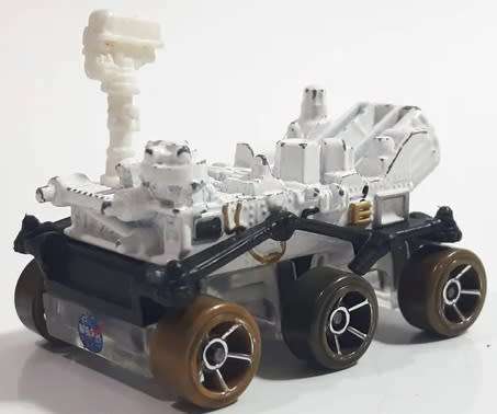 Hotwheels Hot Wheels Diecast Model Car 2014 71 / 250 Mars Rover Curiosity Explorer new in pack