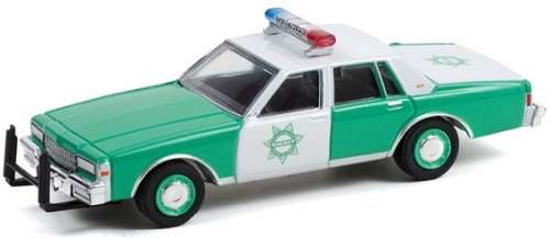 Greenlight Diecast Model Car Hot Pursuit Police Chevy Chevrolet Caprice 1989 San Diego County Sherif
