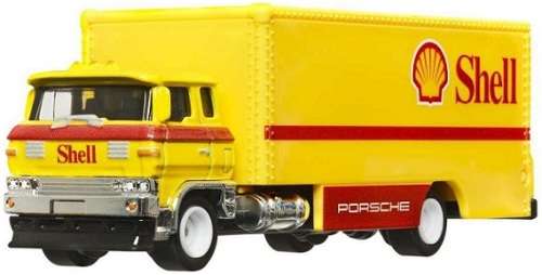 Hotwheels Hot Wheels Diecast Model Car Culture Team Transport Porsche 962 + Sakura Sprinter `Shell`