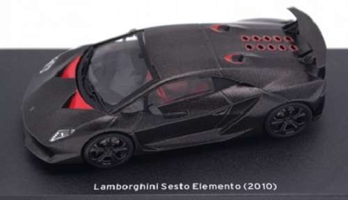 Diecast Lamborghini Model Car Collection Sesto Elemento 2010 1/43 scale new in pack
