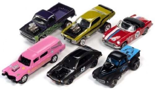 Johnny Lightning Diecast Model Car Classic Street Freaks MGB 1963 No 21 Jeremy Morin 1/64 scale new