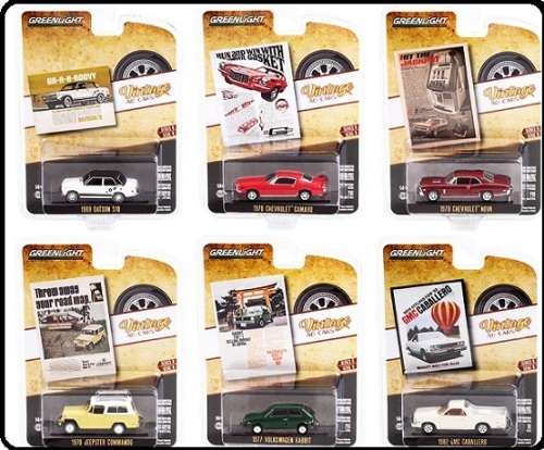 Greenlight Diecast Model Car Vintage Ad VW Volkswagen Rabbit VW Golf 1977 1/64 scale new in pack