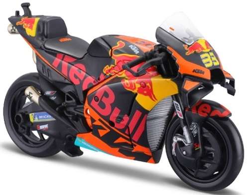 Maisto Diecast Model Motorcycle Bike Moto GP 2021 KTM RC 16 RC16 Factory Racing No 33 Binder `Red Bu