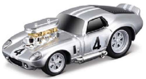 Maisto Muscle Machines Diecast Model Car Shelby Cobra Daytona Coupe 1965 No 4 1/64 scale new in pack