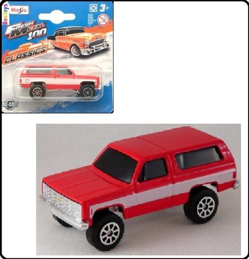 Maisto Diecast Model Car Chevy Chevrolet Blazer K 5 K5 1979 1/64 scale new in pack