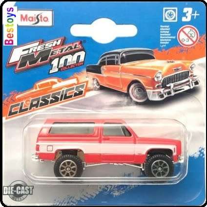 Maisto Diecast Model Car Chevy Chevrolet Blazer K 5 K5 1979 1/64 scale new in pack