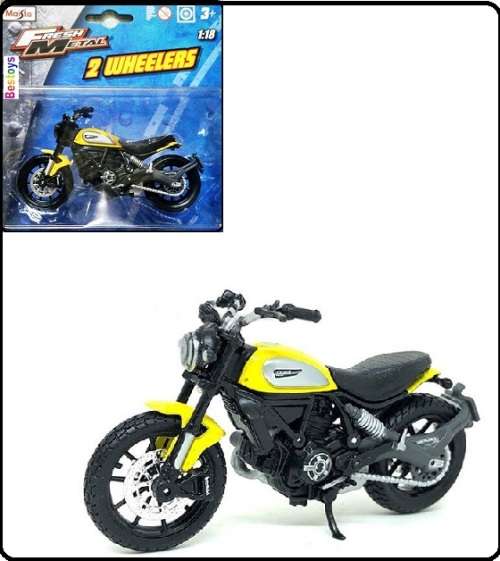 Maisto Diecast Model Motorcycle Bike Ducati Scrambler 1/18 scale new