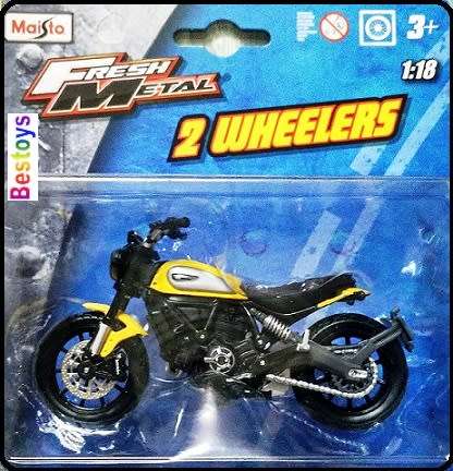 Maisto Diecast Model Motorcycle Bike Ducati Scrambler 1/18 scale new