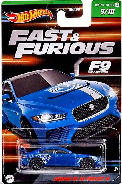 Hotwheels Hot Wheels Diecast Model Car Set 2 Fast & Furious Nissan Skyline Porsche Mitsubishi Mazda