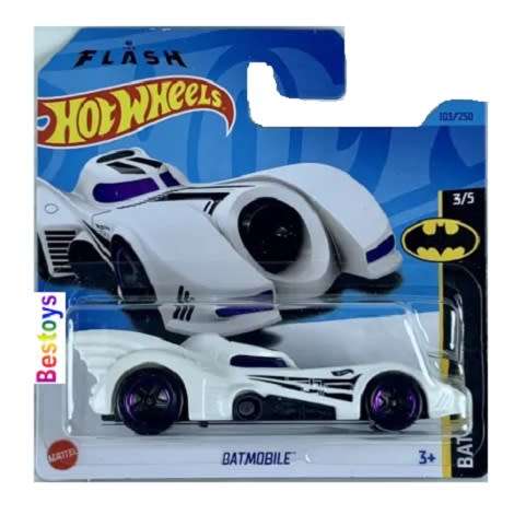 Hot Wheels 2023 103/250 Batmobile Batman The Flash Movie Film TV