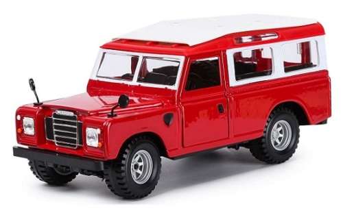 Burago Diecast Model Car 22063 Land Rover Series 2 109 Stationwagon 1/24 scale new in pack