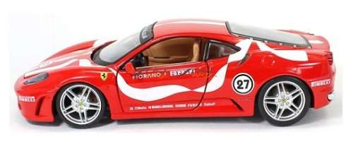 Burago Diecast Model Car 26009 Ferrari F 430 F430 Fiorano No 27 1/24 scale new in pack