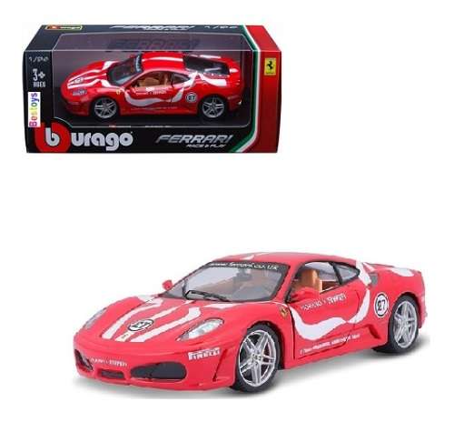 Burago Diecast Model Car 26009 Ferrari F 430 F430 Fiorano No 27 1/24 scale new in pack