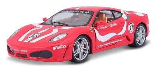Burago Diecast Model Car 26009 Ferrari F 430 F430 Fiorano No 27 1/24 scale new in pack