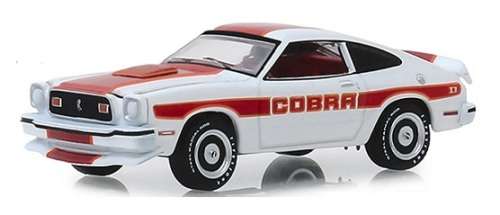 Greenlight Diecast Model Car Vintage Ad Ford Mustang 2 Cobra 2 1978 1/64 scale new in pack